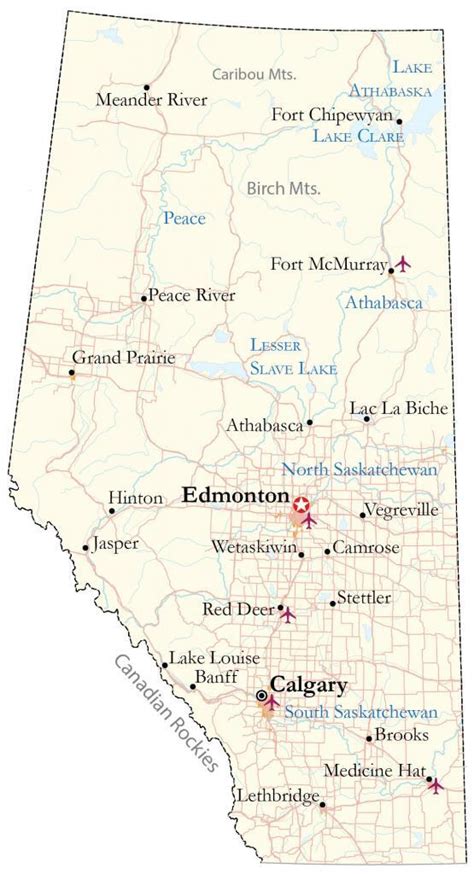 map of towns in alberta.